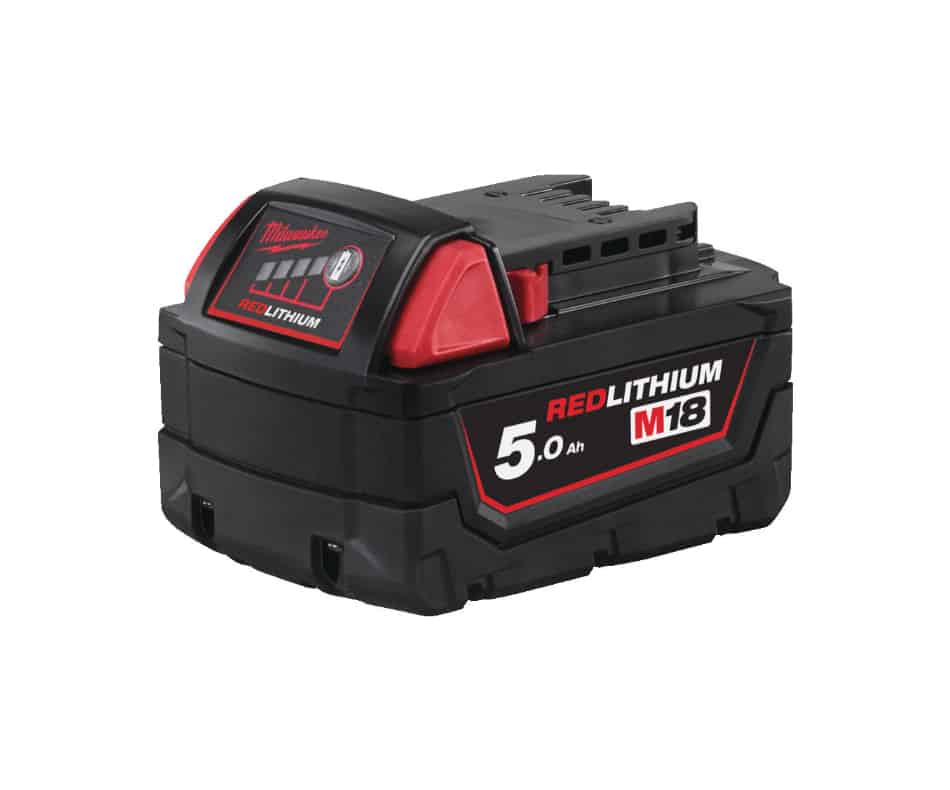 M18BX 48-11-1840 48-11-1828 M18 XC M18B9 Batterie de rechange 18 V 5,0 Ah M18B5 avec chargeur pour Milwaukee M18 M18B4 